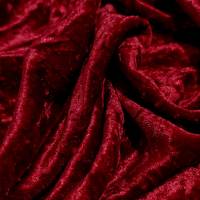 Designer Maroon Crush Velvet Fabric 6.65 Meter |  in Surat